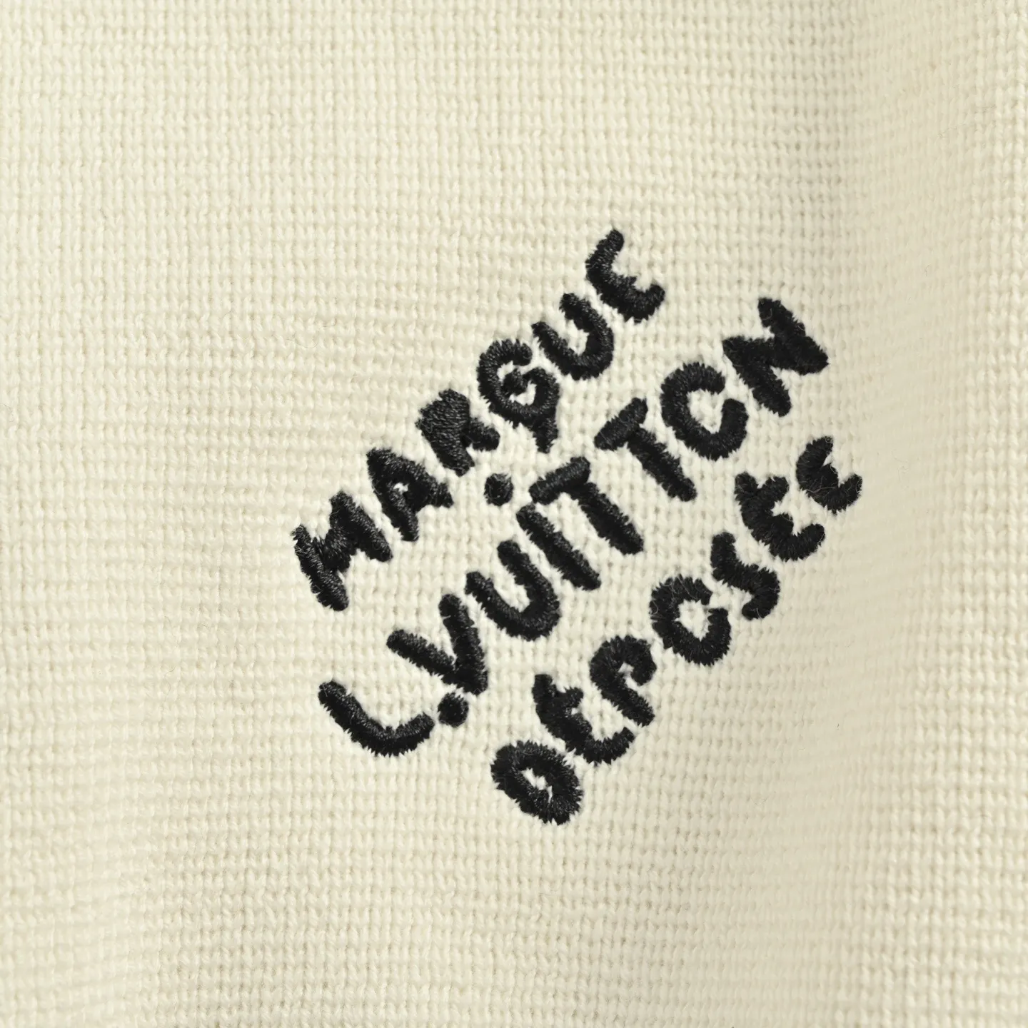 Louis Vuitton/Louis Vuitton 24Fw stand collar striped contrast zipper knitted jacket